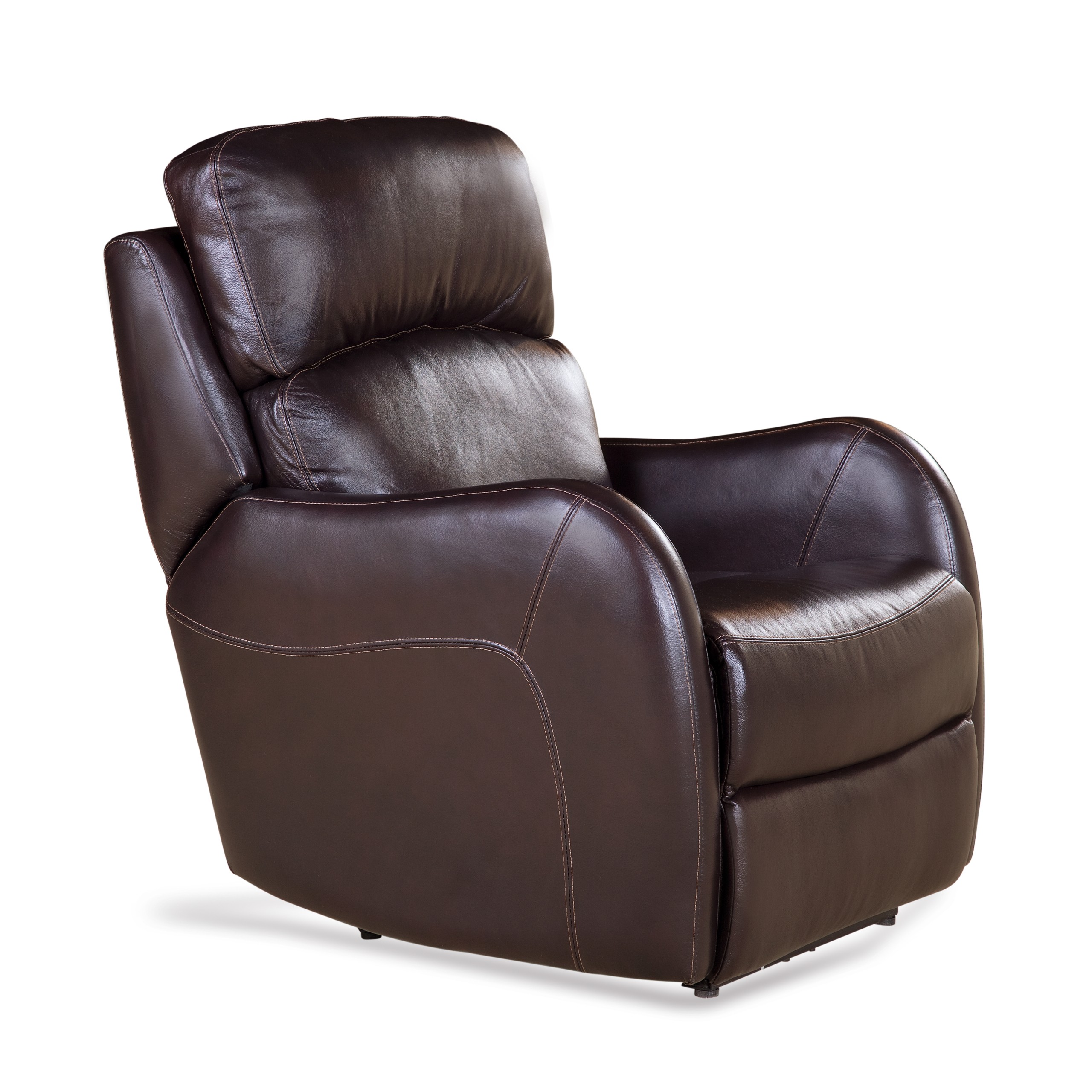 Barcalounger treadway ii leather recliner at hayneedle