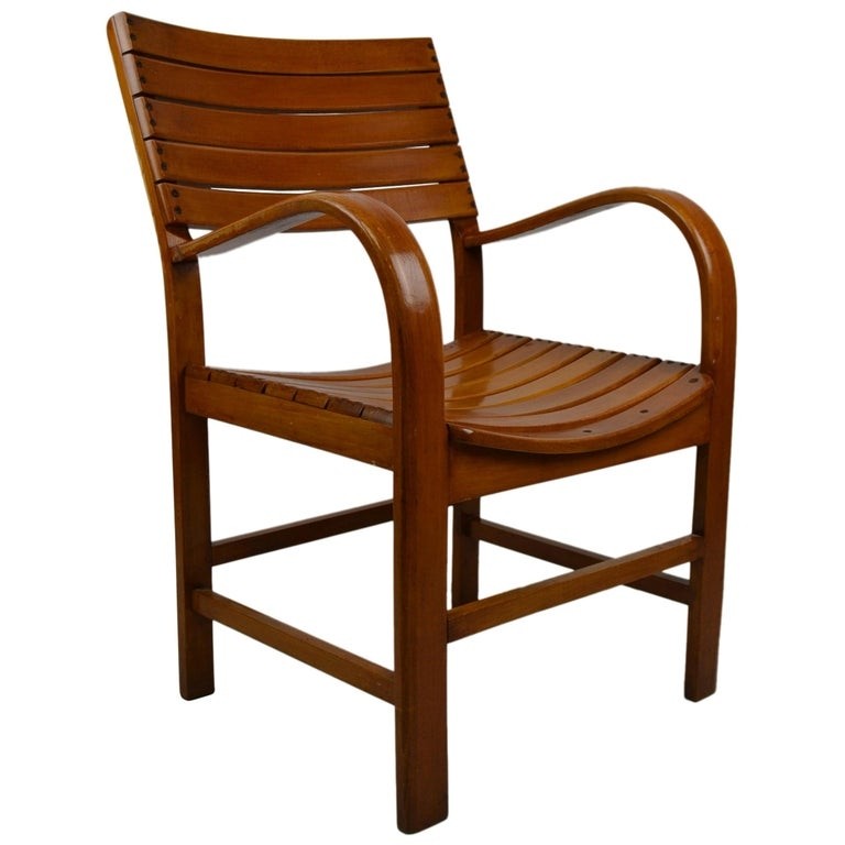 Bentwood armchair by torck belgium 1950s for sale at 1stdibs