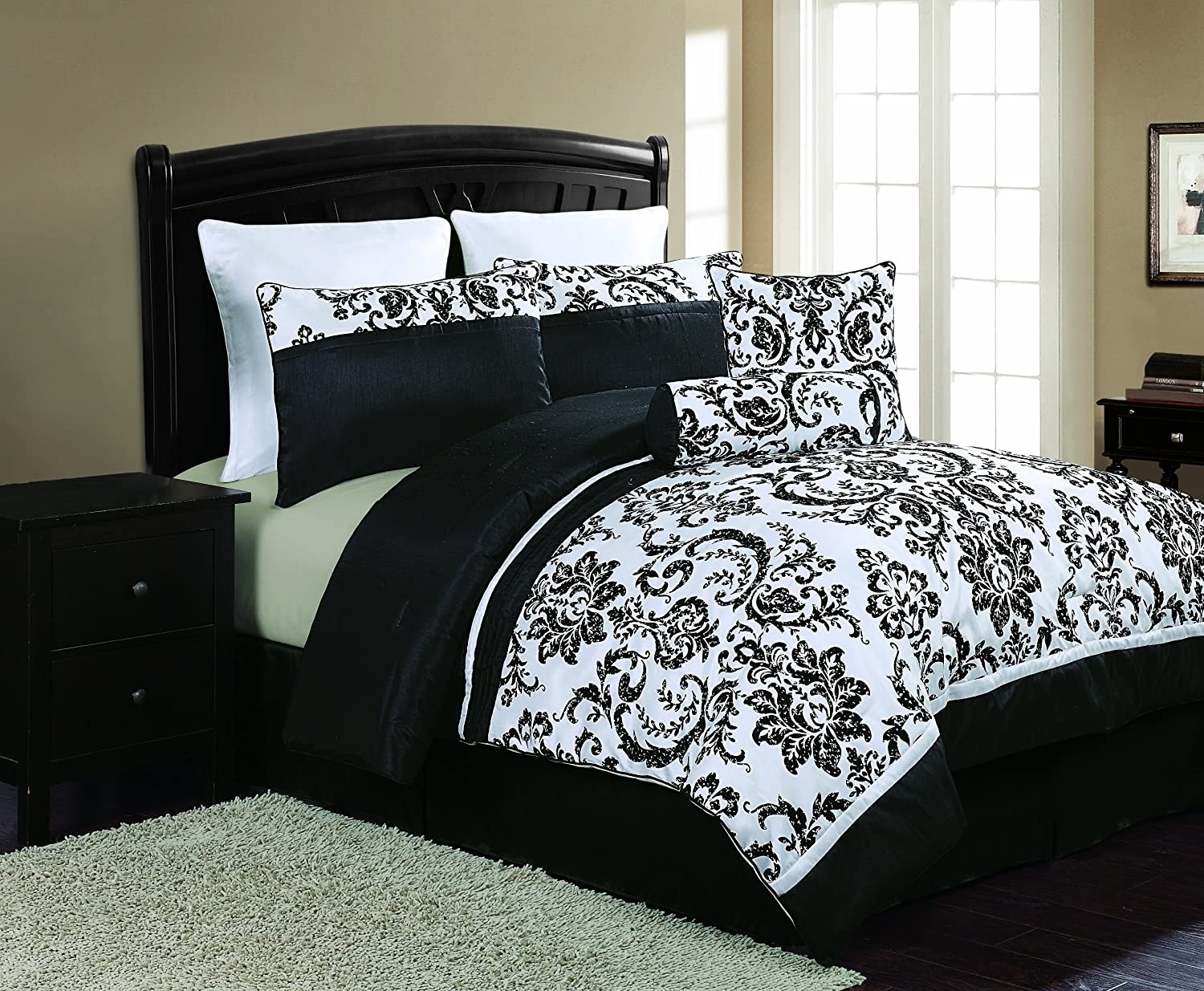 Black and white bedding sets elegant decor and style