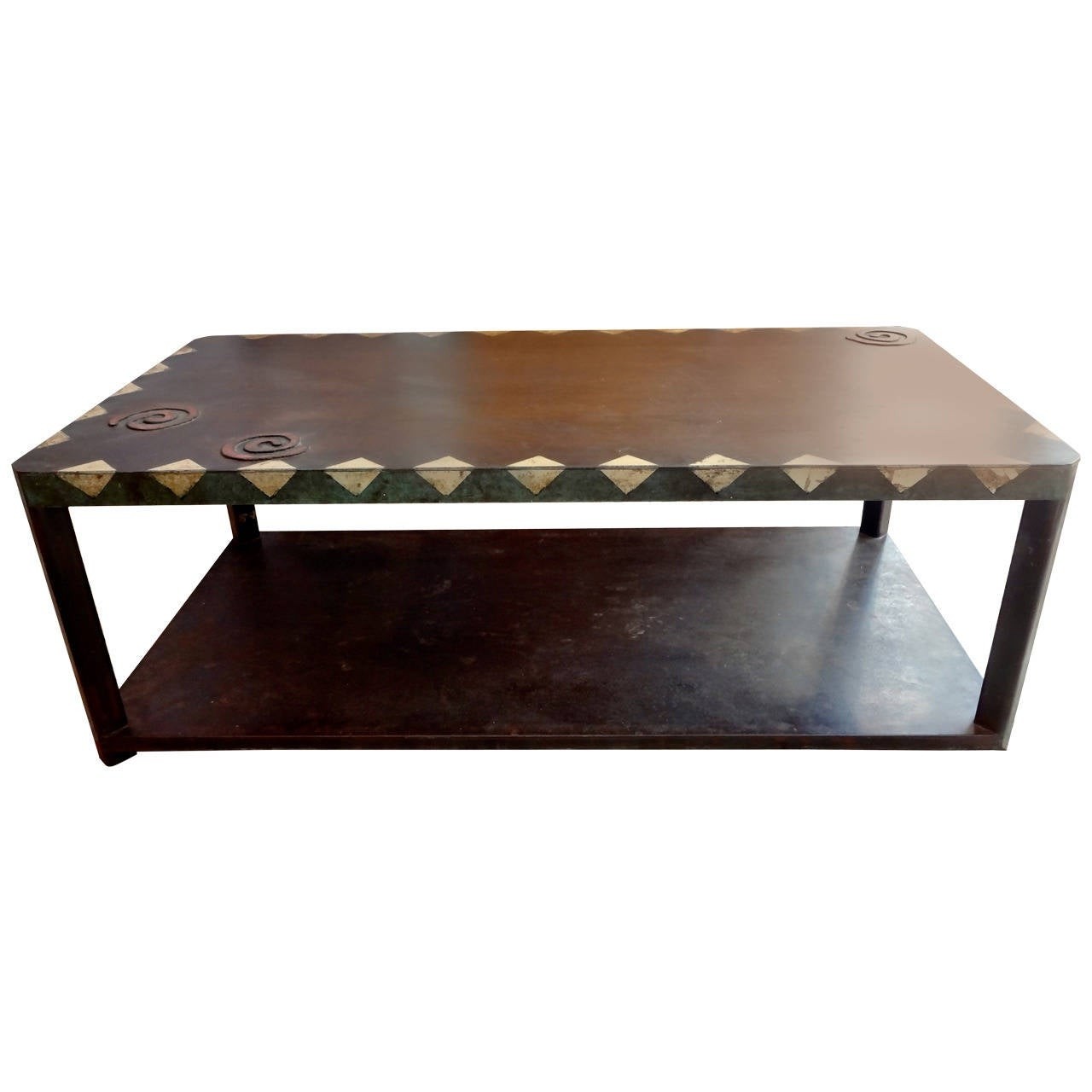 Bronze coffee table