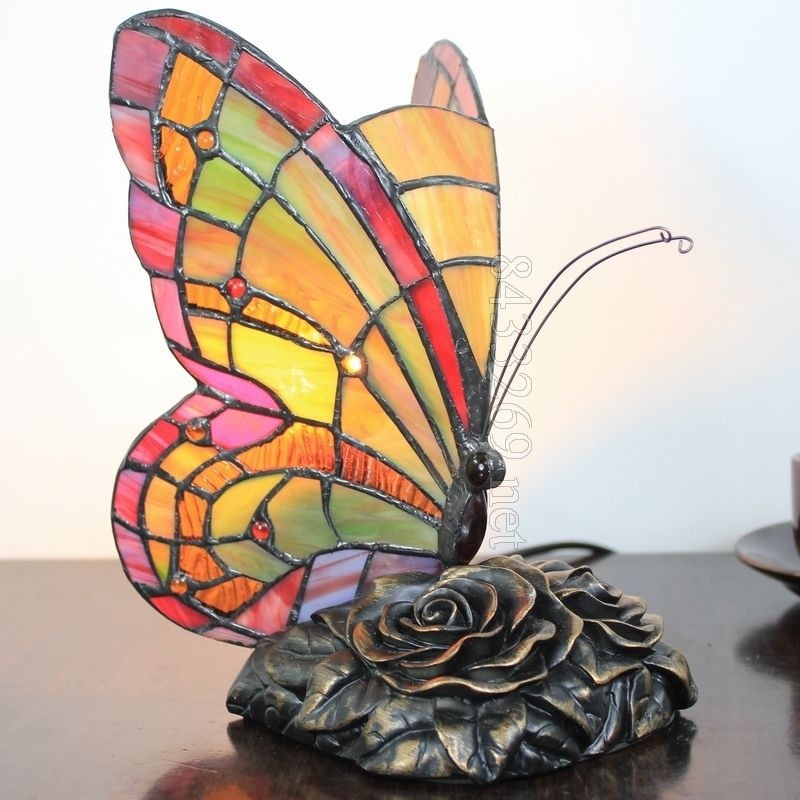 Butterfly tiffany lamp a5 38tb2 tiffany stained glass