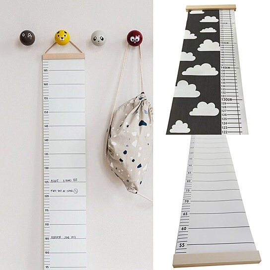 Buy nordic children height ruler canvas hanging growth