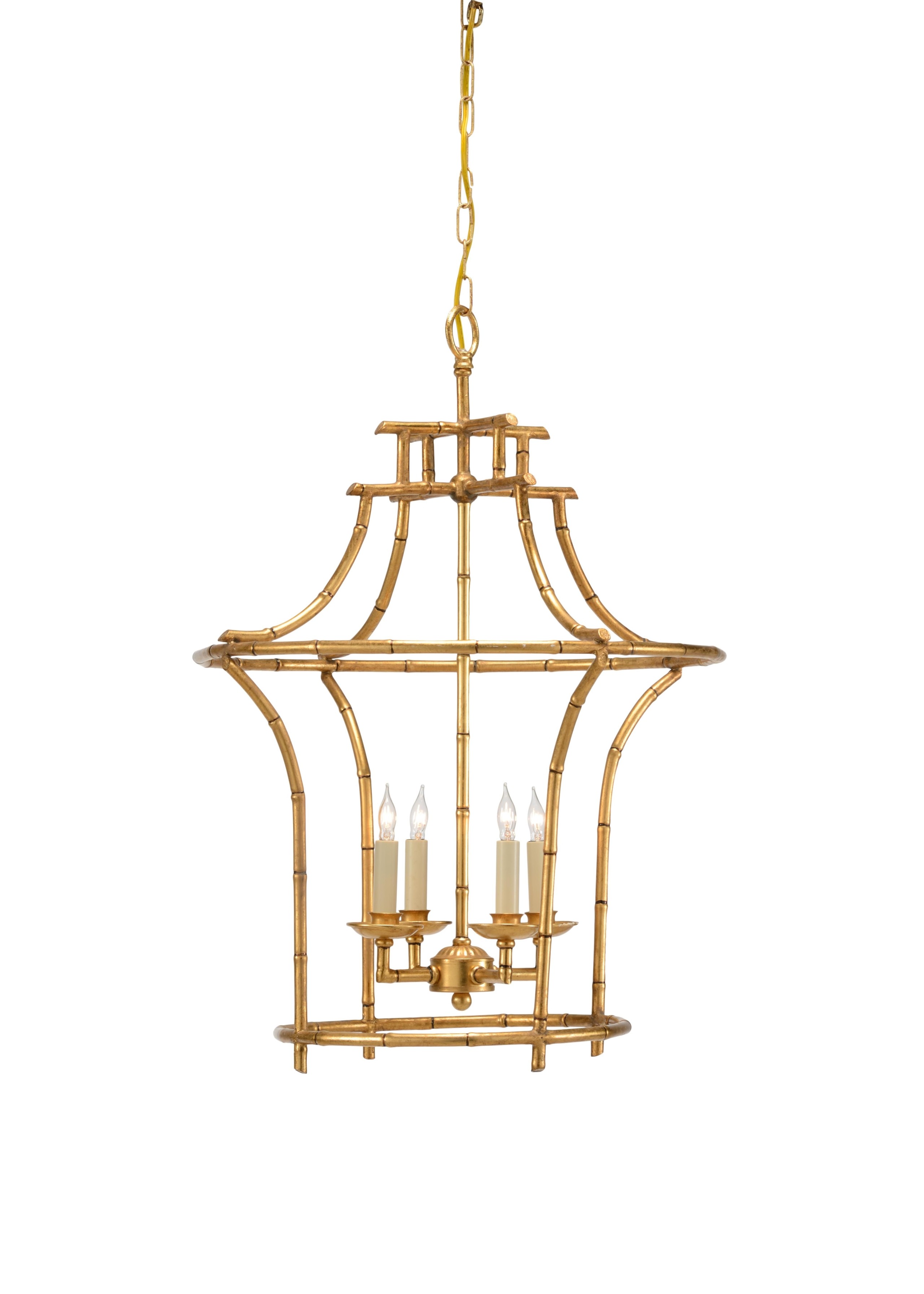 Chelsea house inc faux bamboo chandelier gold ceiling