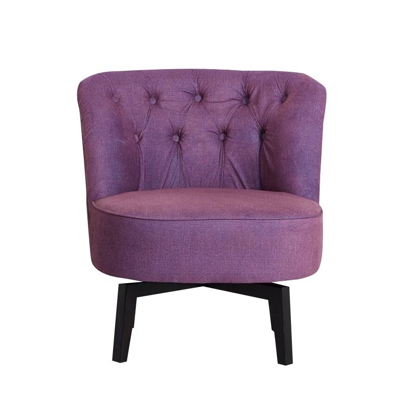 Dark purple swivel chair chair design