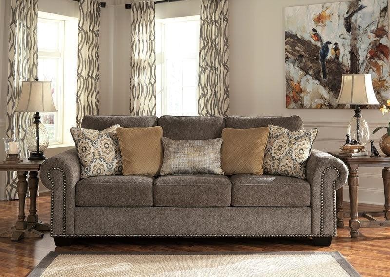 Eden modern living room furniture gray chenille sofa couch