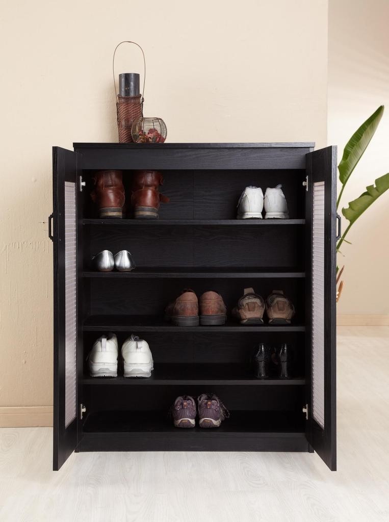 Enitial lab brisk 5 shelf shoe cabinet