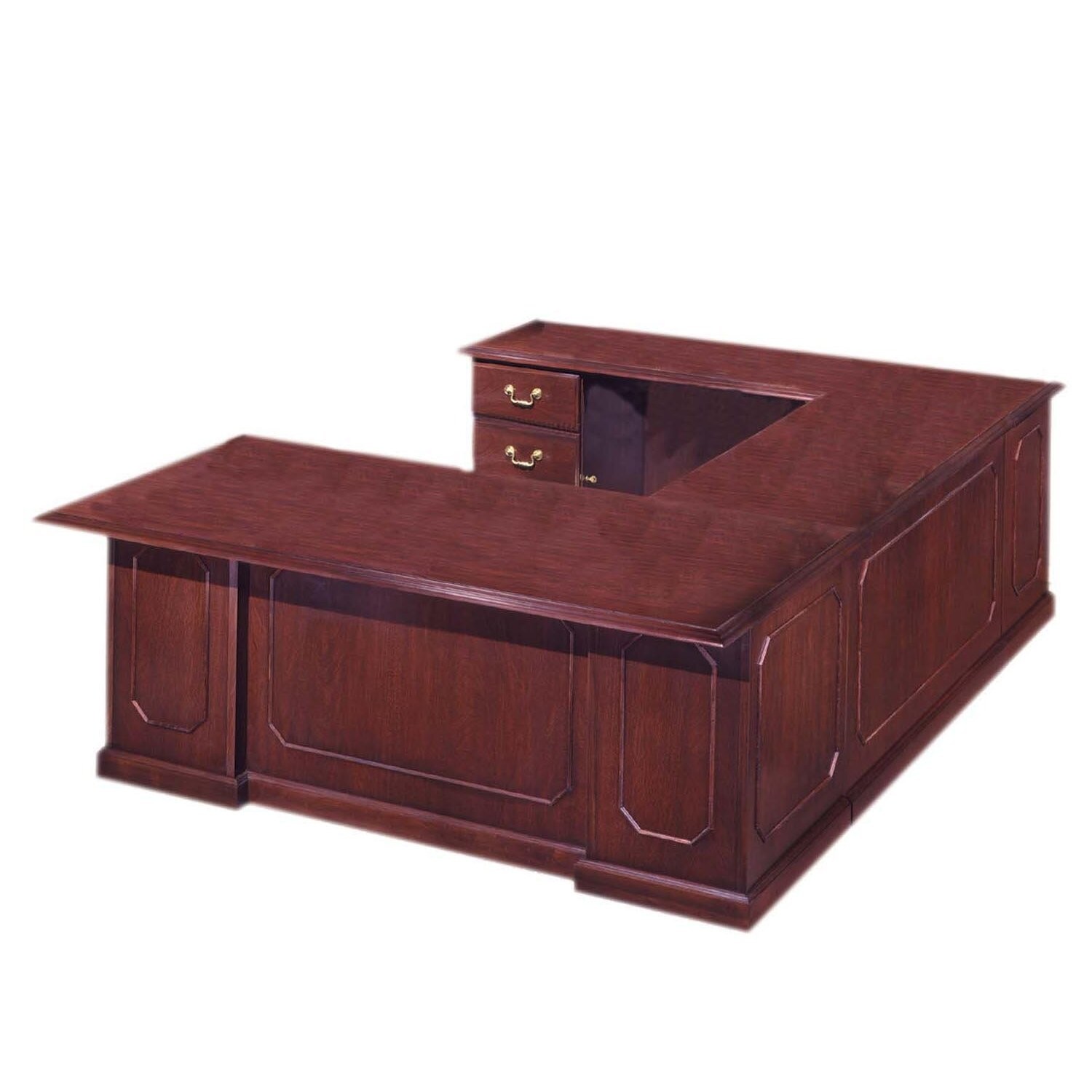 Flexsteel contract governors executive desk with left 1