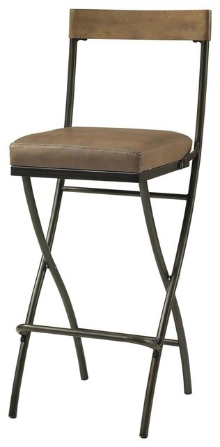 Hillsdale thornhill 29 5 inch counter height folding stool
