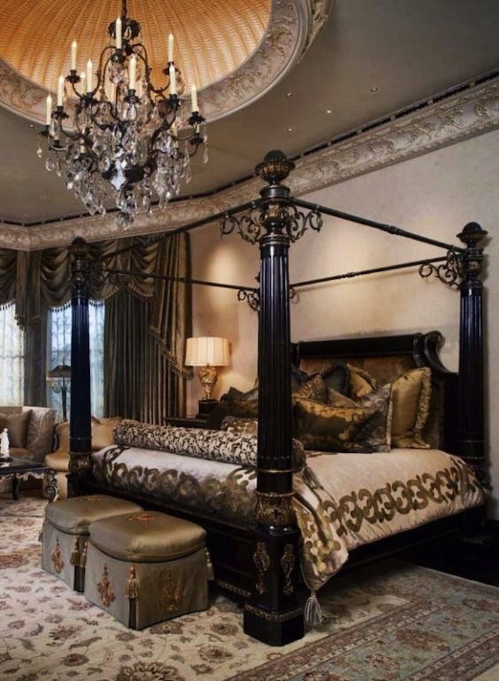 Inviting old world style bedrooms