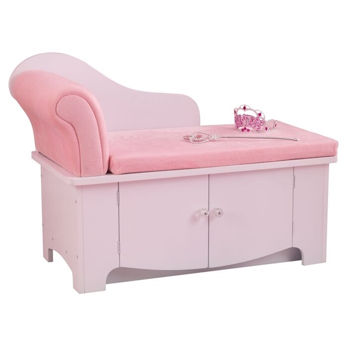 Kidkraft princess kids polyester chaise lounge reviews