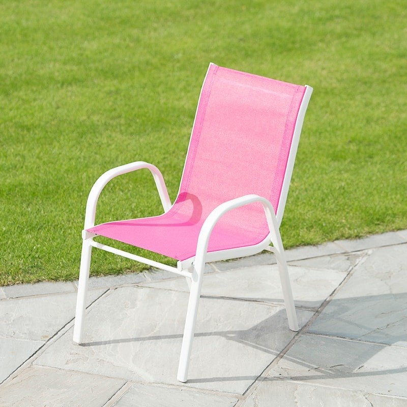 Kids barcelona garden chair pink garden furniture b m