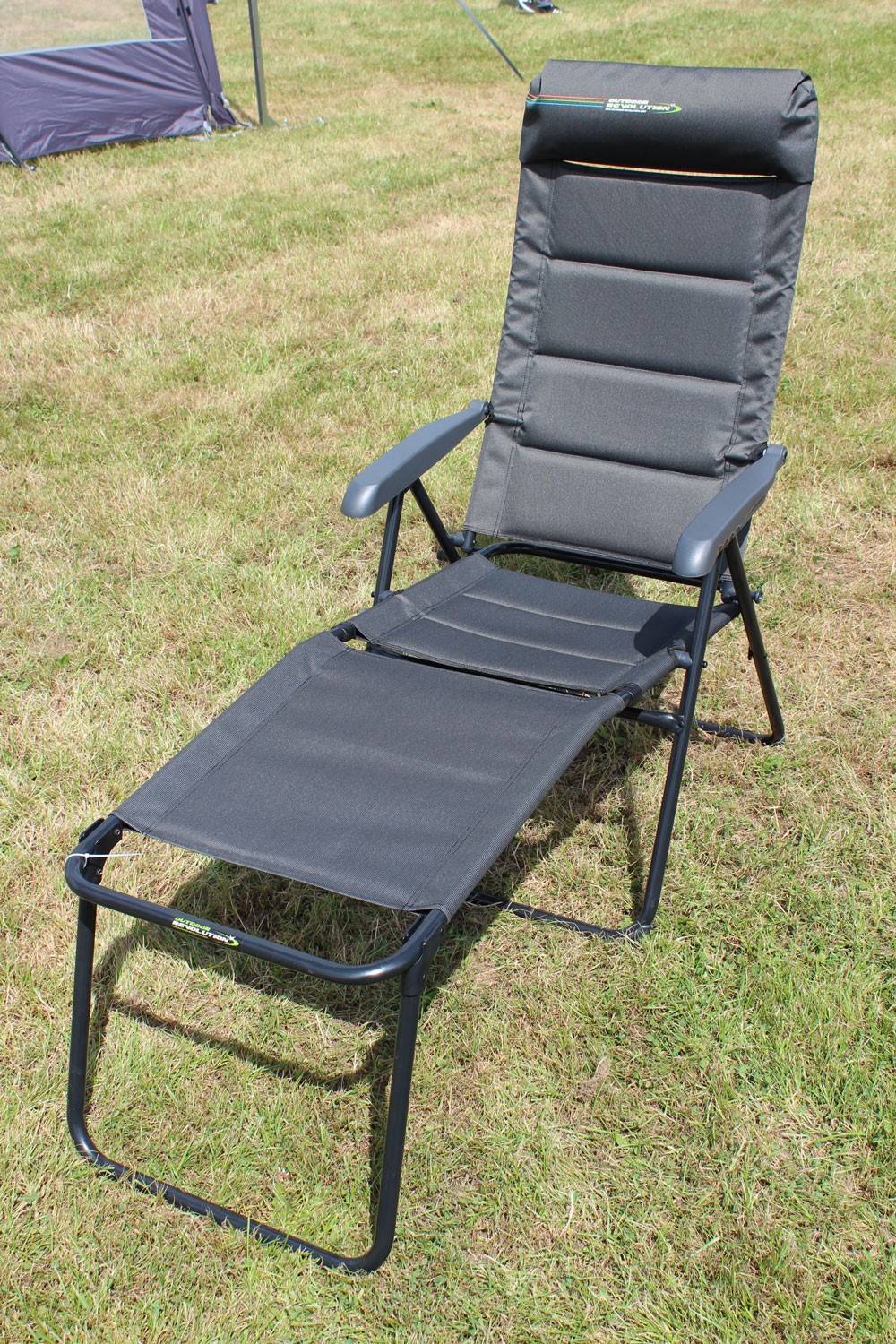 Light foldaway vicenza lux adjustable recliner lounger 2