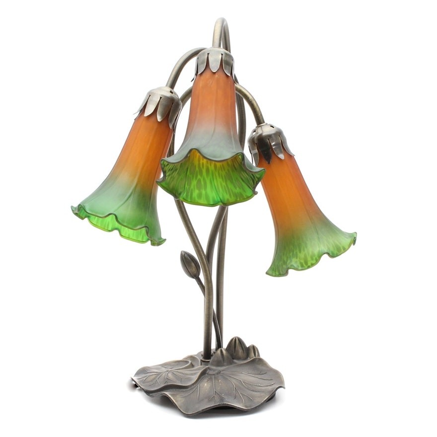 Lily pad table lamp ebth