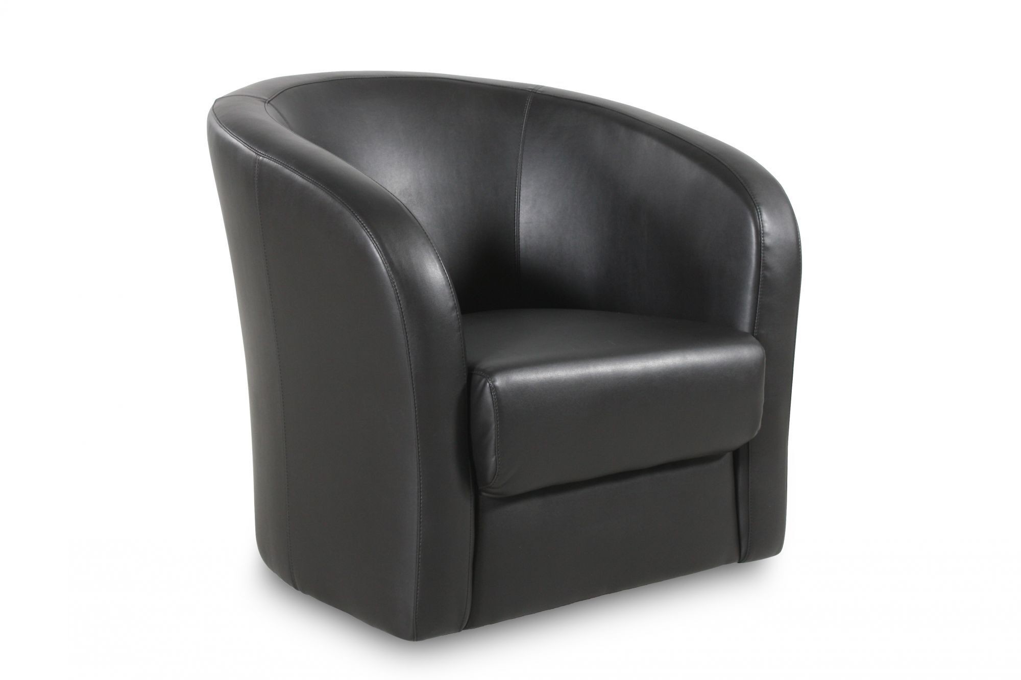 Low back swivel chair in onyx mathis brothers furniture