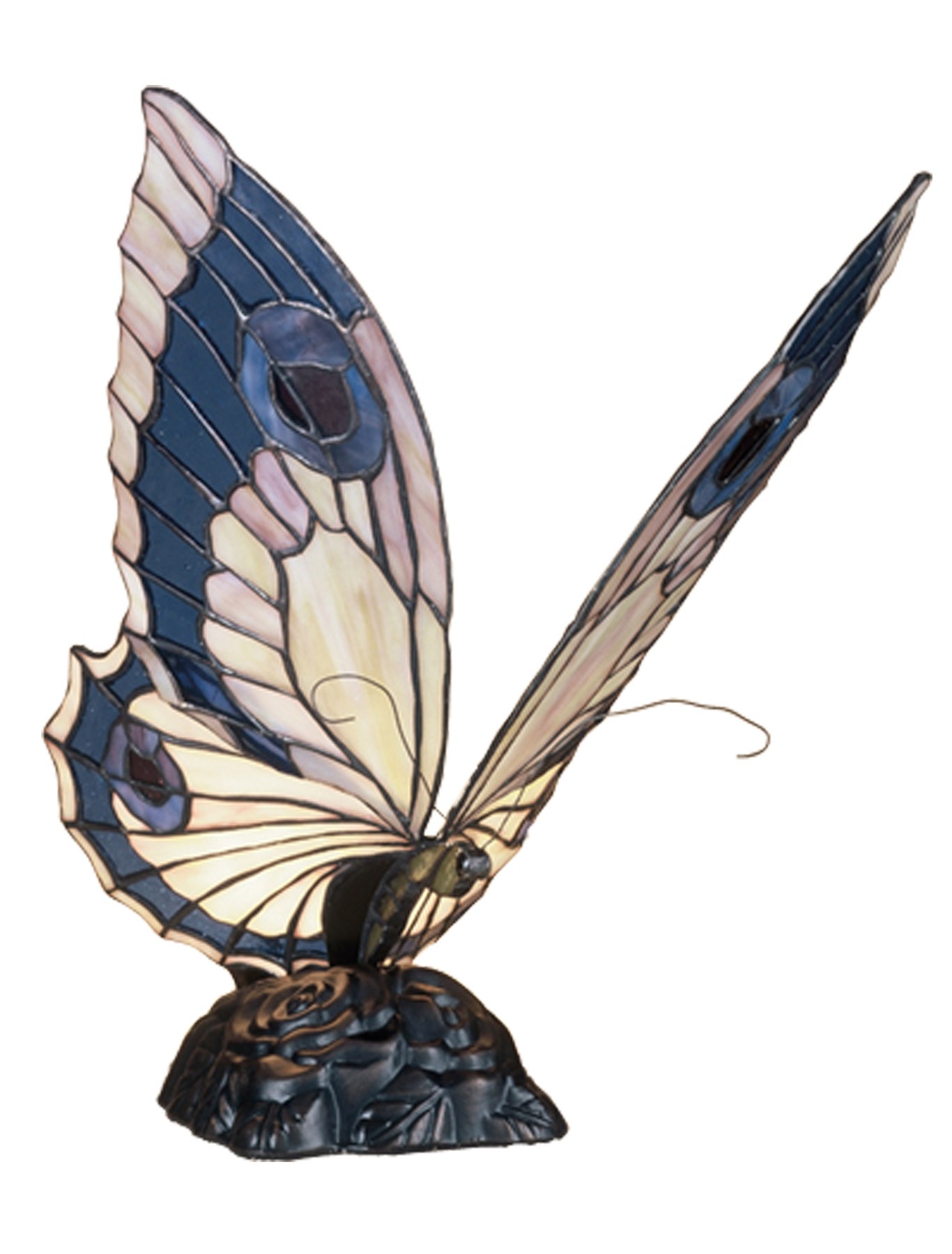 Meyda 48016 tiffany butterfly accent lamp