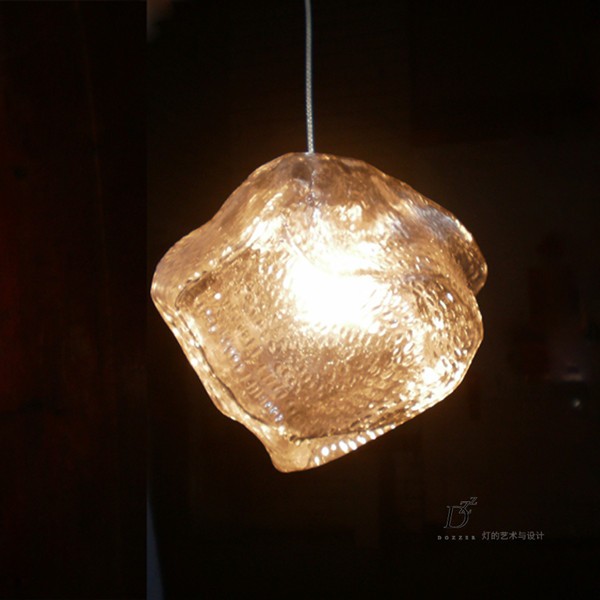 Modern ice cube rock light pendant lamp ceiling hanging