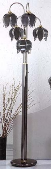 New elegant black lotus flower floor lamp great price ebay