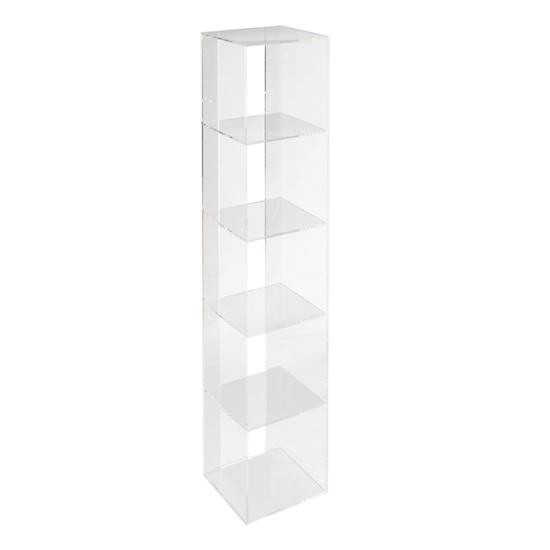 Now you see it acrylic shelf bookcase the land of