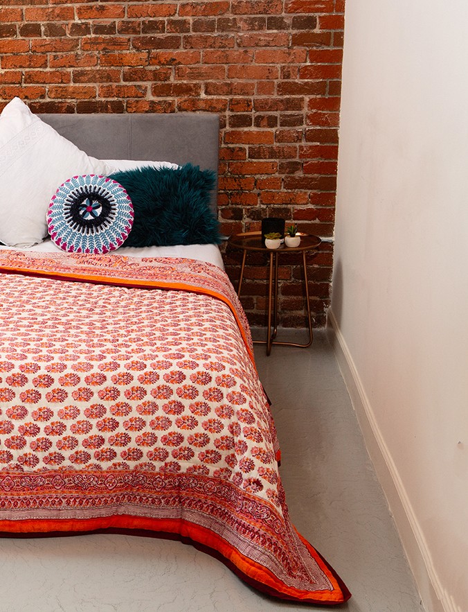 Orange and turquoise paisley bedding bedding design ideas