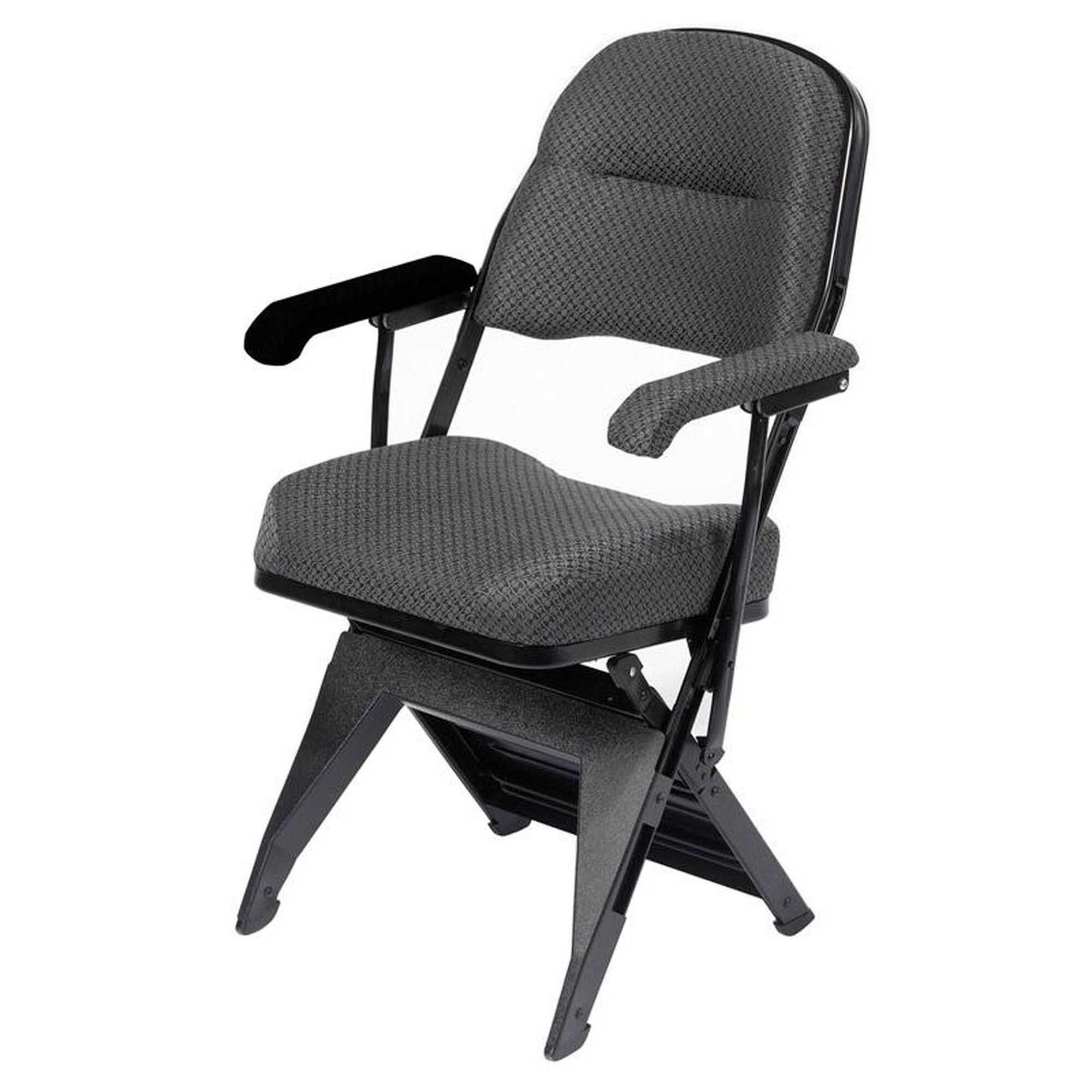 Our club series upholstered seat and back folding chair