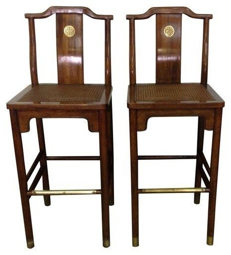 Pre owned asian style bar stools asian bar stools and