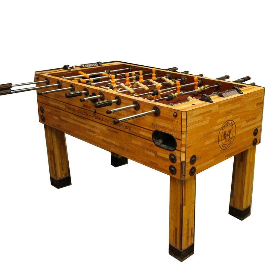Premier soccer table of champions foosball table ebth