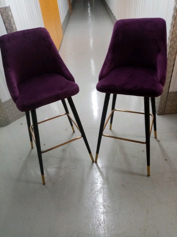 Purple bar stools in sandwell west midlands gumtree