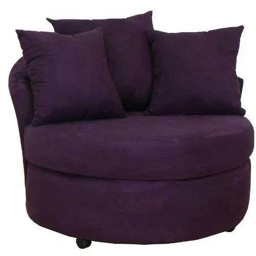 Round purple chair purple accent chair purple furniture