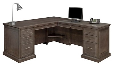 Statesman executive l desk with right return by nbf