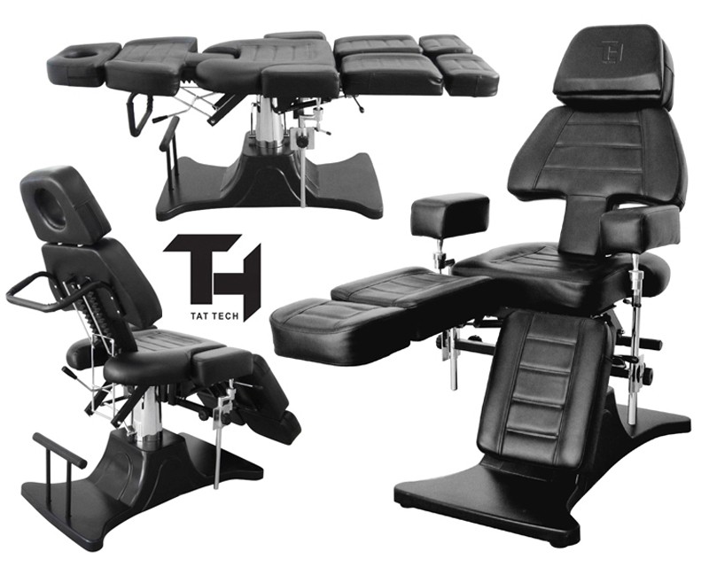Tat tech hydraulic tattoo chair pro tattoo chair table