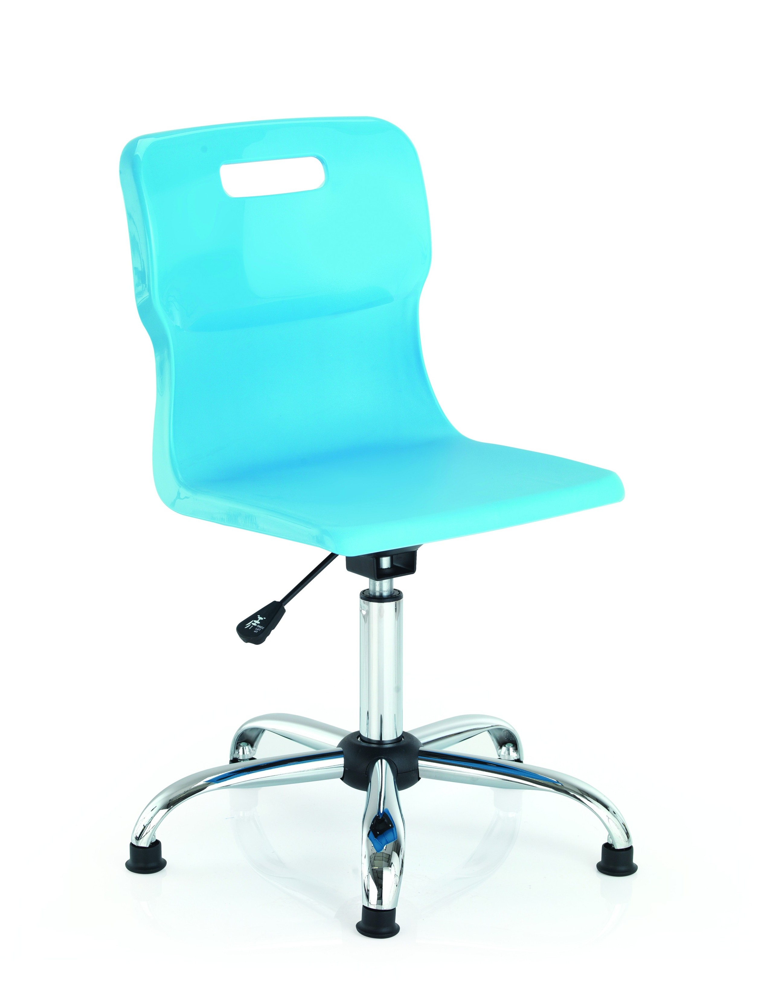 Titan classroom swivel chair in purple furniture and