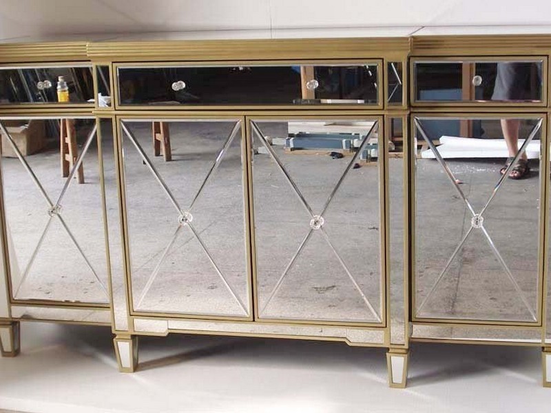 White mirrored buffet cabinet oscarsplace furniture
