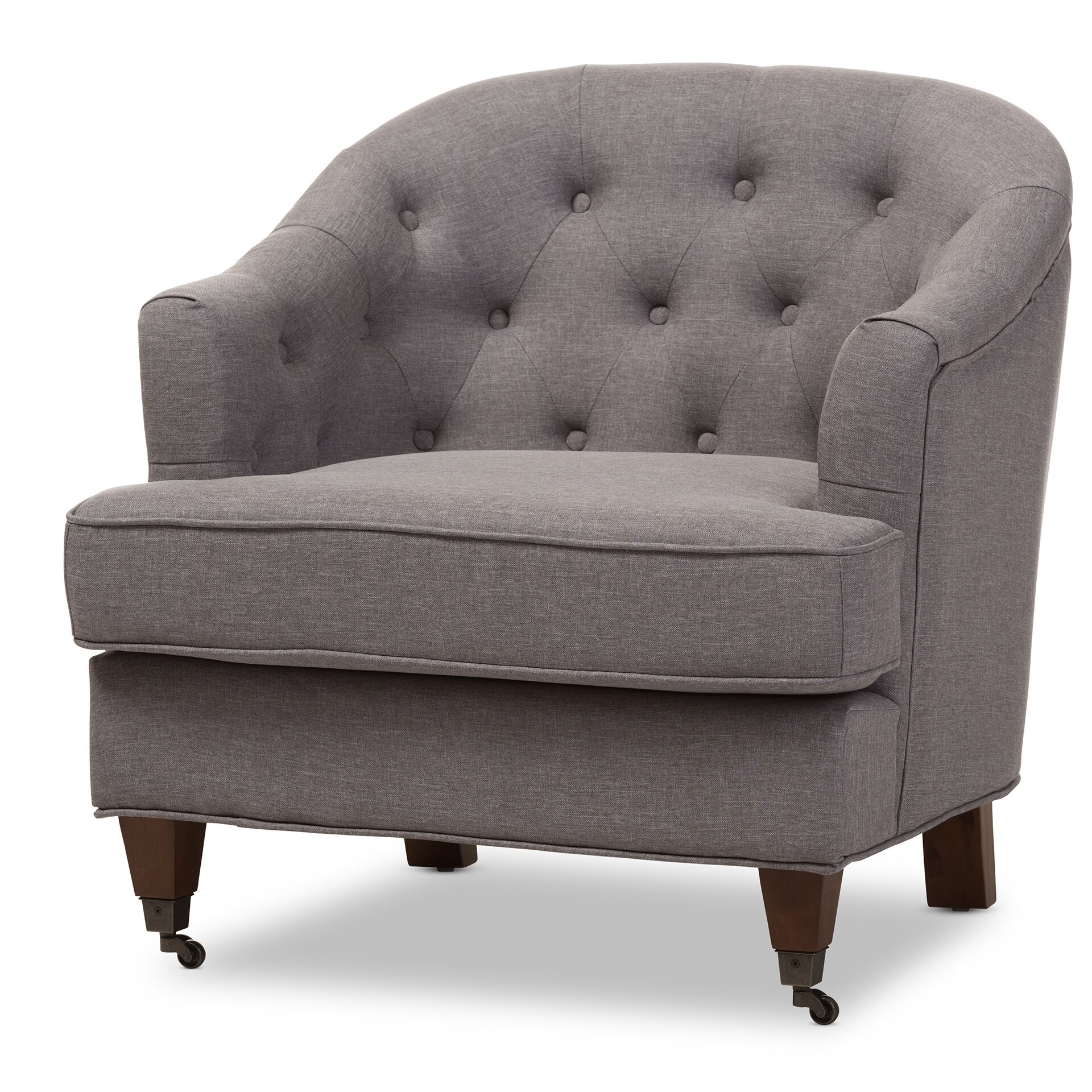 Wholesale interiors baxton studio marta upholstered barrel