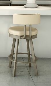 Amisco barry swivel counter bar stool or spectator stool 1