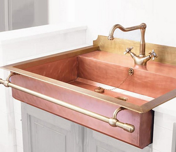 Brass sinks that bring about an old world charm 1