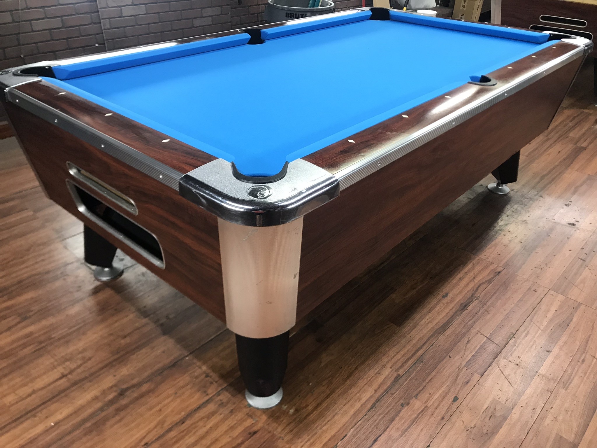 For sale used coin operated bar pool tables