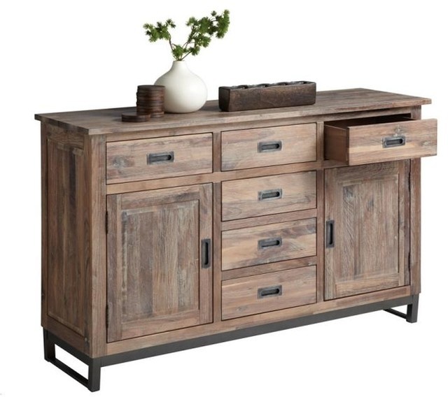 Hmapton sideboard rustic buffets and sideboards by