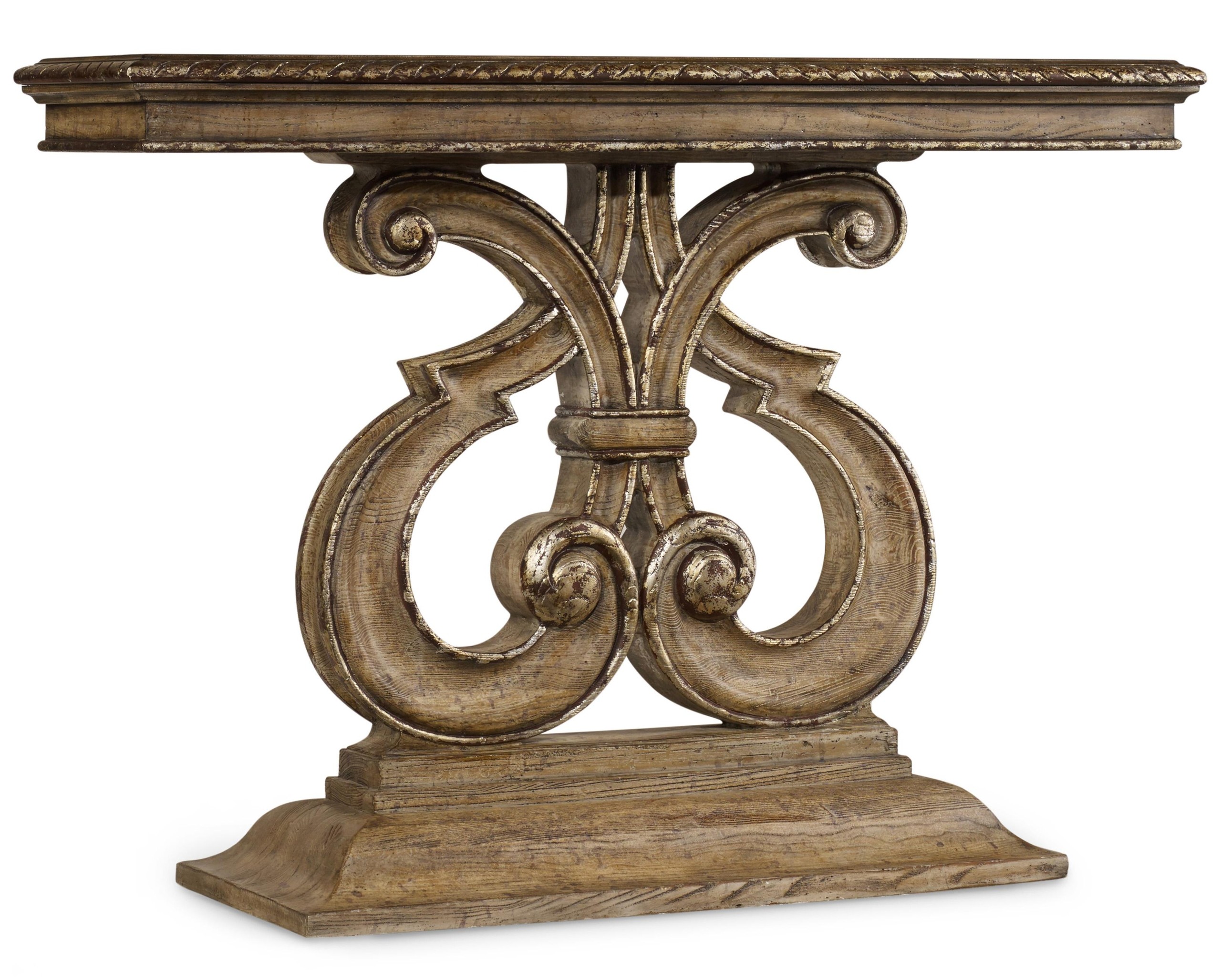 Hooker furniture solana console table with shapely
