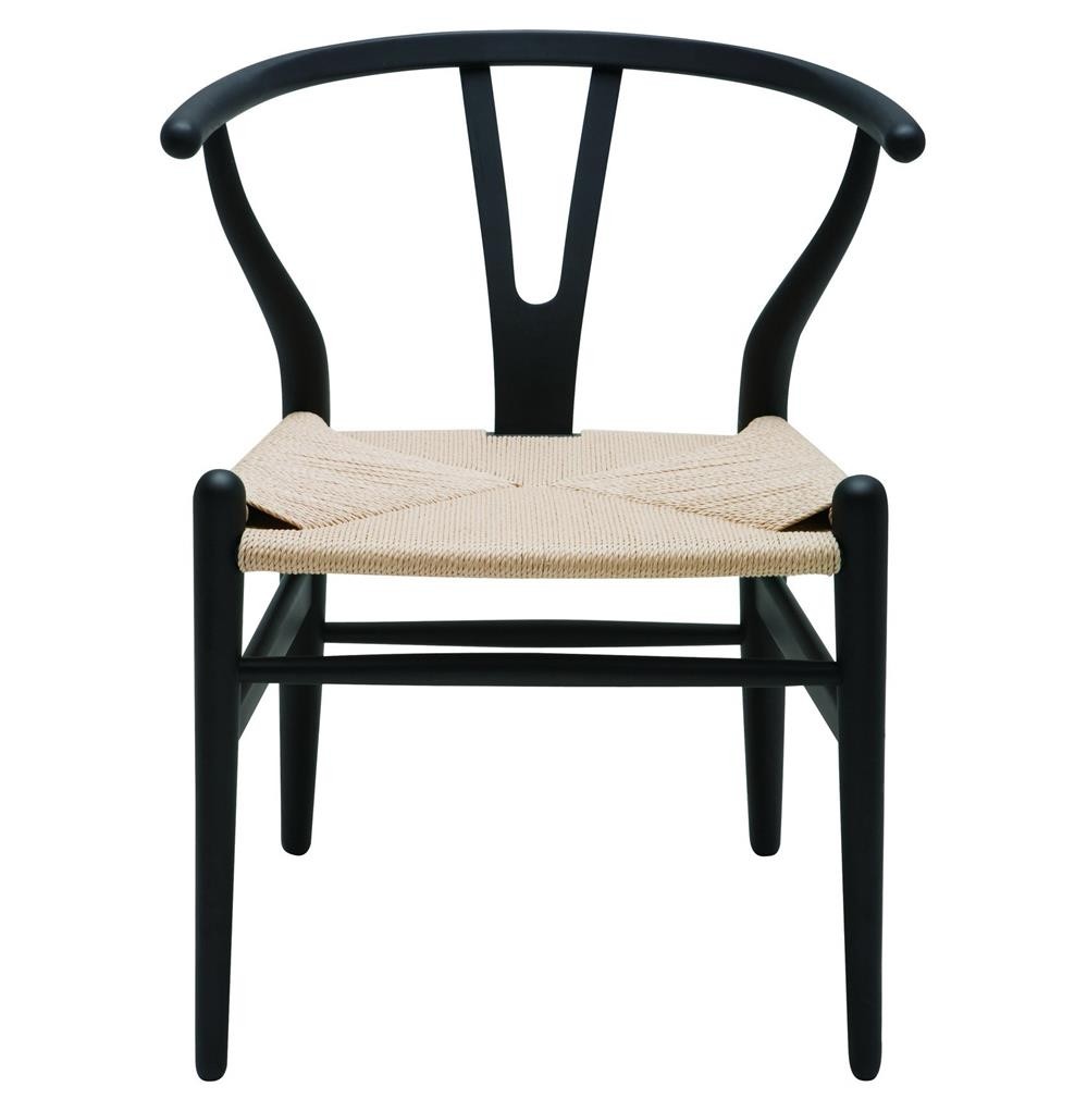 Jace ming modern global bazaar rattan black dining arm chair