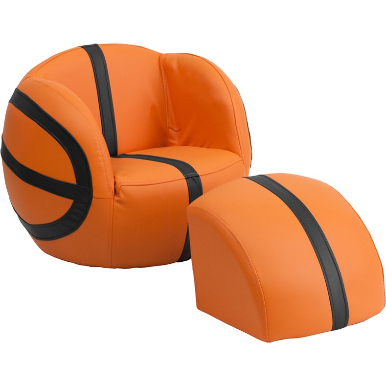 Kids comfy chair sports in kids lounge chairs