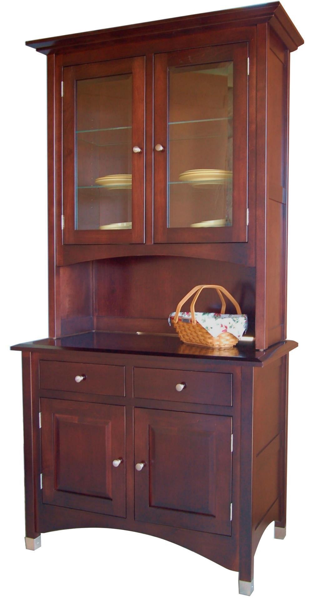 Lexington hutch and buffet from dutchcrafters amish furniture