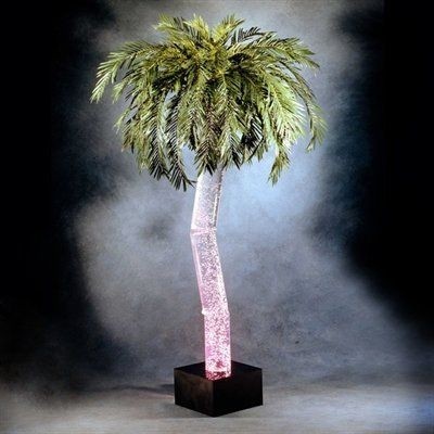 Midwest tropical ap 5 aqua palm indoor bubbling palm tree