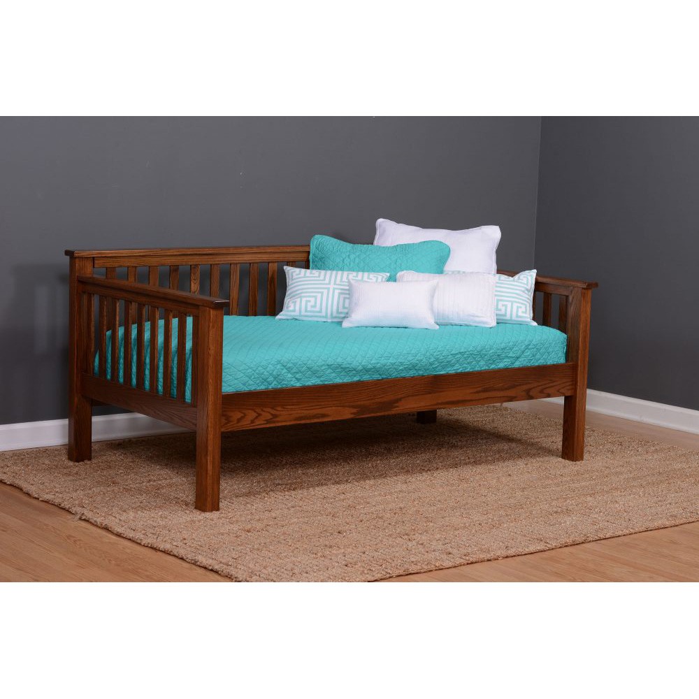 Mission day bed amish crafted furniture