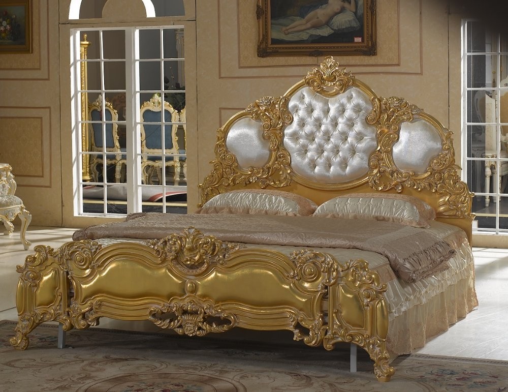 Modern baroque bedroom interior home designs project