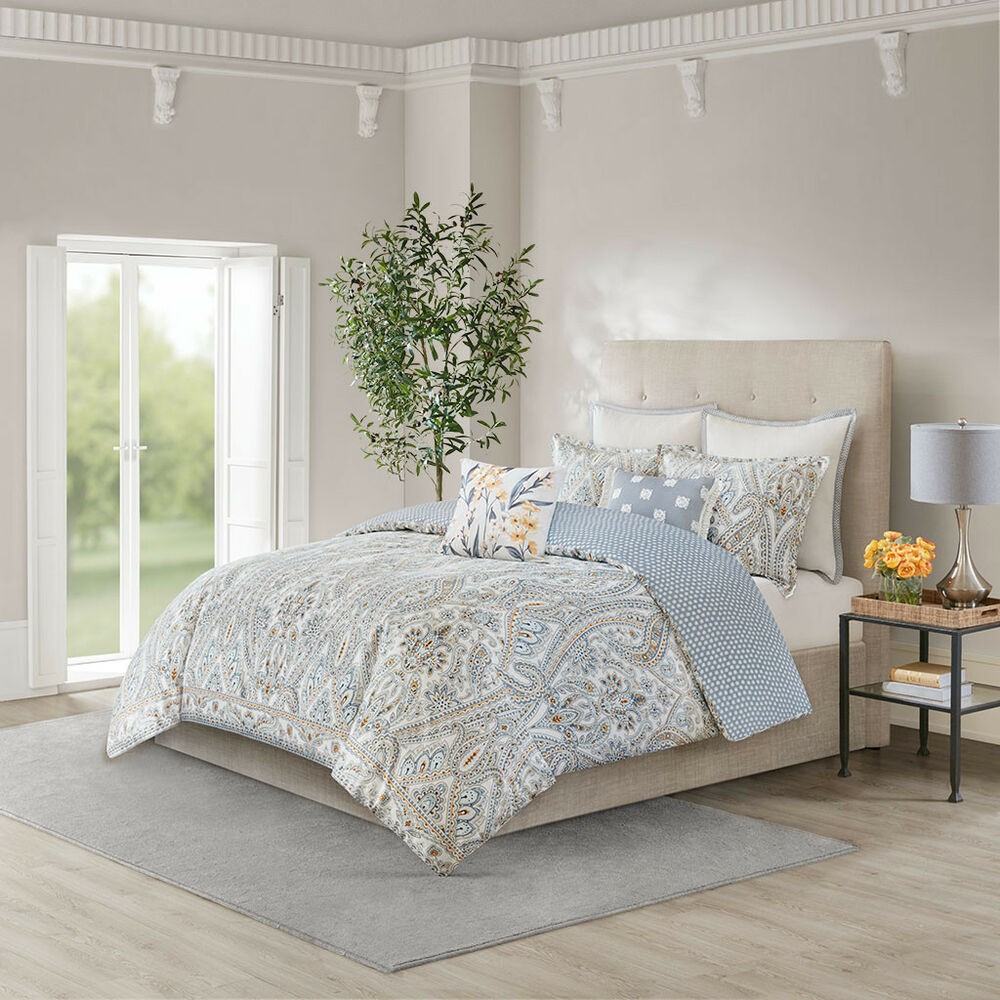 Gray Paisley Comforters - Ideas on Foter