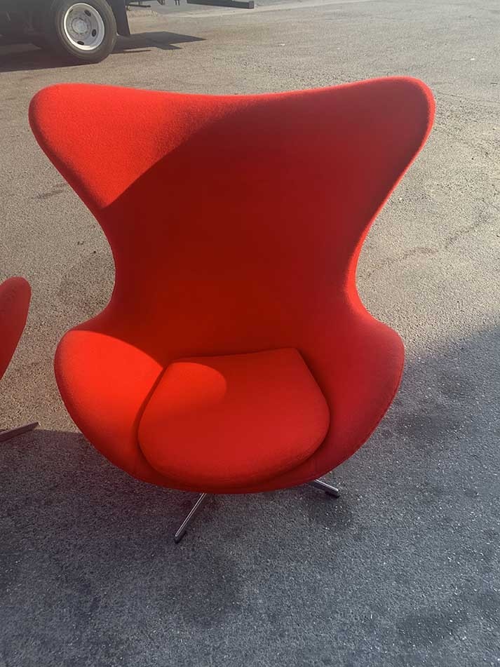 Red swivel chair bay 2 bay office solutions