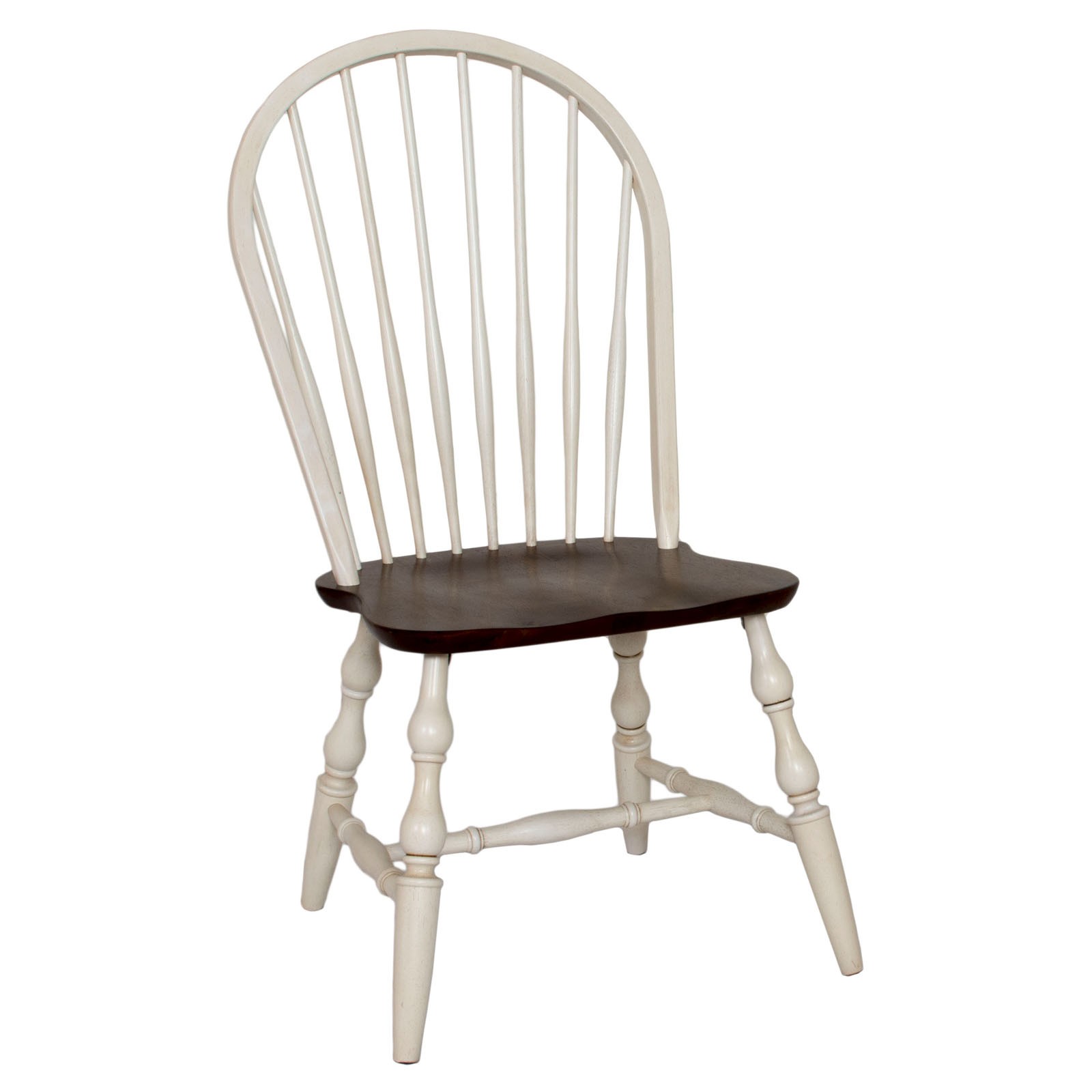 Sunset trading windsor spindleback dining chair antique