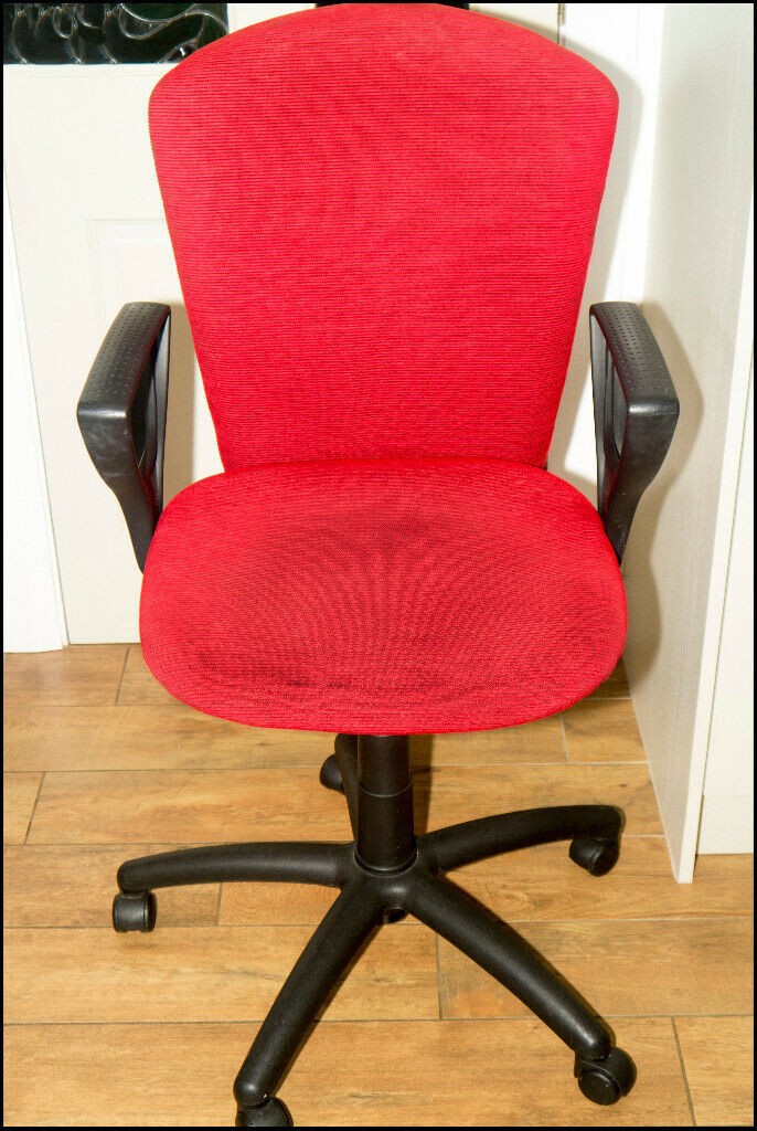 Swivel chair red in ballymena county antrim gumtree