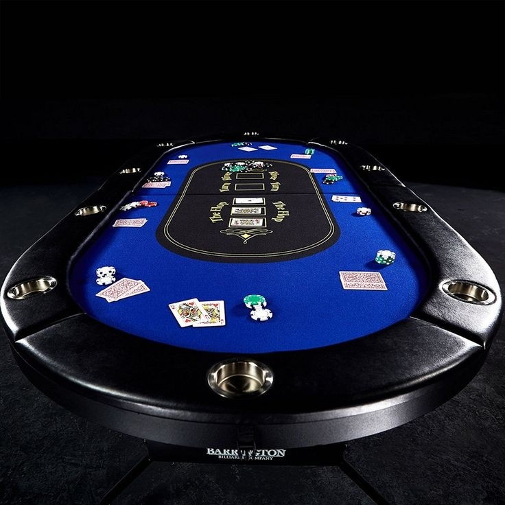 Texas holdem poker table 10 player folding blackjack felt