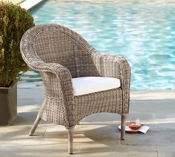 Wicker chairs rattan chairs outdoor chairs pottery barn